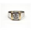 Image 1 : Gentleman' solitaire diamond ring