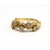 Image 1 : Diamond yellow gold ring