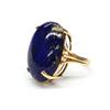 Image 1 : Lapis yellow gold ring