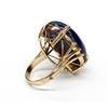 Image 2 : Lapis yellow gold ring