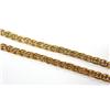 Image 1 : Two yellow gold link bracelets