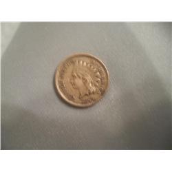 1860 Indian Head Penny, XF