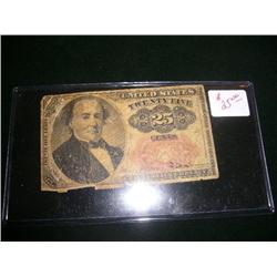 25 Cent Fractional Currency