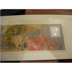 1993 One Dinar Commemorative Note from the Central Bank of Kuwait