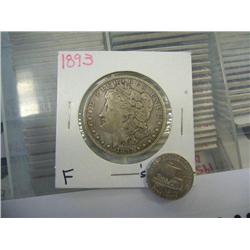 1893 Morgan Silver Dollar Key Date