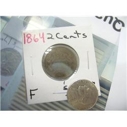 1864 Two Cent Piece