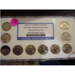 2005-D&P -  50 States Program Quarters Gem Uncirculated