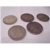 Image 1 : Five 1921 Silver Morgan Dollar Coins