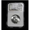 Image 1 : NGC 1960-p Franklin Half Dollar grades Choice Uncirculated ms64