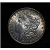 Image 1 : 1890-p Morgan Dollar Grades choice ms64++ PQ  With nice Obverse toning and white reverse