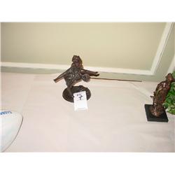 ANDREA BY SADEK BRONZE DECORATIVE PIECE OF TWO CHILDREN PLAYING