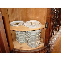 BC CLARK'S CHINA COMMEMORATIVE PLATES CHRISTMAS APPETIZER PLATES (63X)