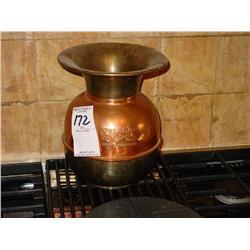 UNION PACIFIC RAILROAD ANTIQUE COPPER SPITTOON