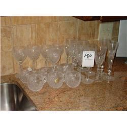 BOEHME CRYSTAL FROM CZECKLOSLOVA (21X)