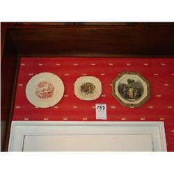 DECO PLATES (3X)