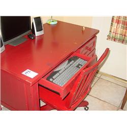 COMPUTER DESK & CHAIR