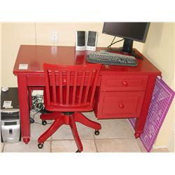 COMPUTER DESK & CHAIR