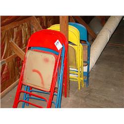 FOLDING CHAIRS (6X) (IN CLOSET)