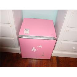 POTTERY BARN MINI REFRIGERATOR PINK
