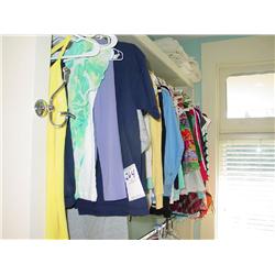 ASSORTED GIRLS CLOTHES, SHOES, PURSES, AND BAGS AND HATS