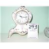 Image 1 : QUARTZ PORCELAIN MANTLE CLOCK