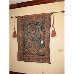 PURCHASED IN BRUGGES, BELGIUM BELGIAN TAPESTRY