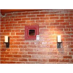 POTTERY BARN CANDLE WALL SCONCES & MIRROR