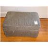 Image 1 : UPHOLSTERED SKIRTED OTTOMAN