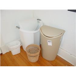LAUNDRY  HAMPER & CAN (2X)