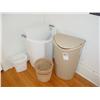 Image 1 : LAUNDRY  HAMPER & CAN (2X)