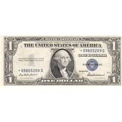 STAR $1 SILVER CERTIFICATE 1935 STAR *****