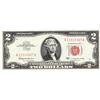 Image 1 : $2 UNCIRCULATED 1963 RED SEAL BOLD CRISP LEGAL TENDER