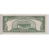 Image 2 : $5 UNCIRCULATED SILVER CERTIFICATE 1953 SHARP APPEAL