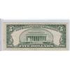 Image 2 : $5 RED SEAL LEGAL TENDER 1953 B ORIGINAL