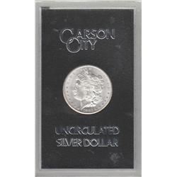 FLASHY $1 CARSON CITY CC 1882 GSA SHOT AT 65