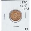 Image 1 : GOLD LIBERTY HEAD $2.5 1852 EAGLE *** gold ***