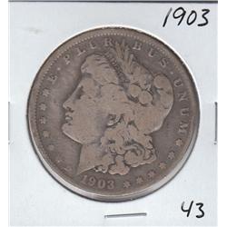 1903 MORGAN SILVER DOLLAR $1