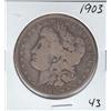 Image 1 : 1903 MORGAN SILVER DOLLAR $1