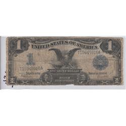 $1 BLACK EAGLE SILVER CERTIFICATE 1899