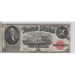 SHARP APPEAL $2 LEGAL TENDER 1917