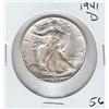 Image 1 : 1941 D SILVER WALKING LIBERTY HALF