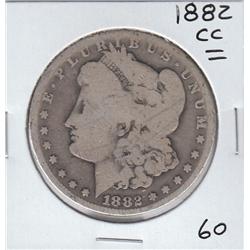 $1 SILVER MORGAN 1882 CC CARSON CITY