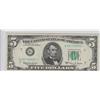 Image 1 : STAR 1953 A $5 FRN OLD FEDERAL RESERVE NOTE