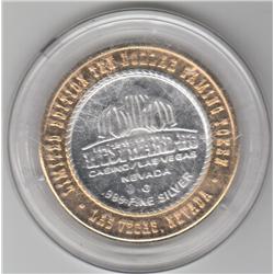 .999 SILVER ROUND CASINO  WESTWARD BULLION
