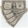 Image 1 : 5 $1 SILVER CERTIFICATES 1935 & 1957