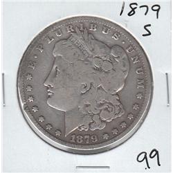 $1 SILVER MORGAN 1879 S