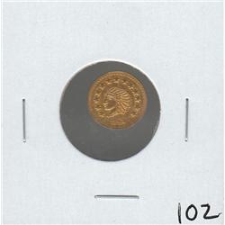 CALIFORNIA GOLD FANTASY TOKEN 1854