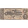 Image 1 : $5 CONFEDERATE TOUGHER DATE 1863 CSA