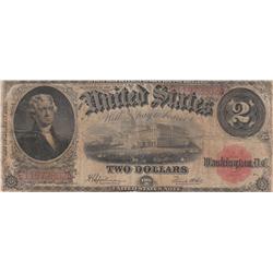 $2 RED SEAL LEGAL TENDER 1917