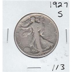 1927 WALKING LIBERTY HALF DOLLAR